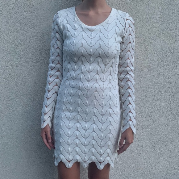 Free People Dresses & Skirts - Free People - White long sleeved dress